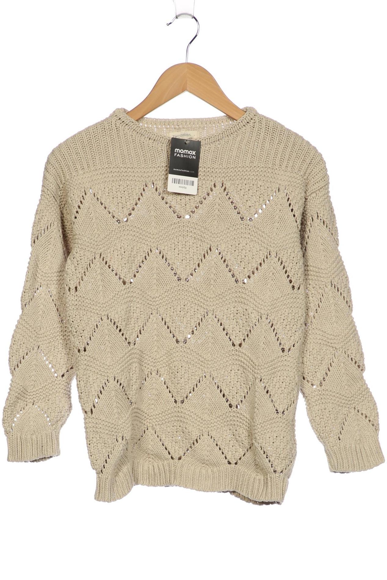 

Twothirds Damen Pullover, beige, Gr. 36