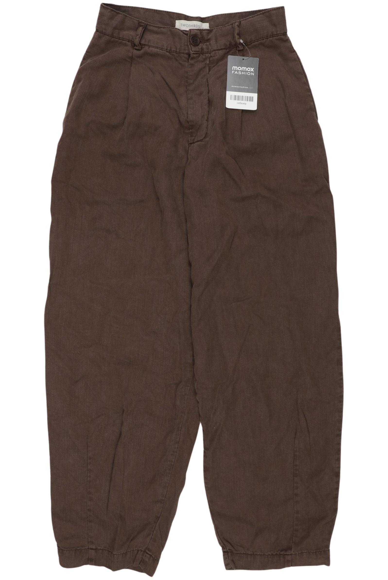 

Twothirds Damen Stoffhose, braun, Gr. 34