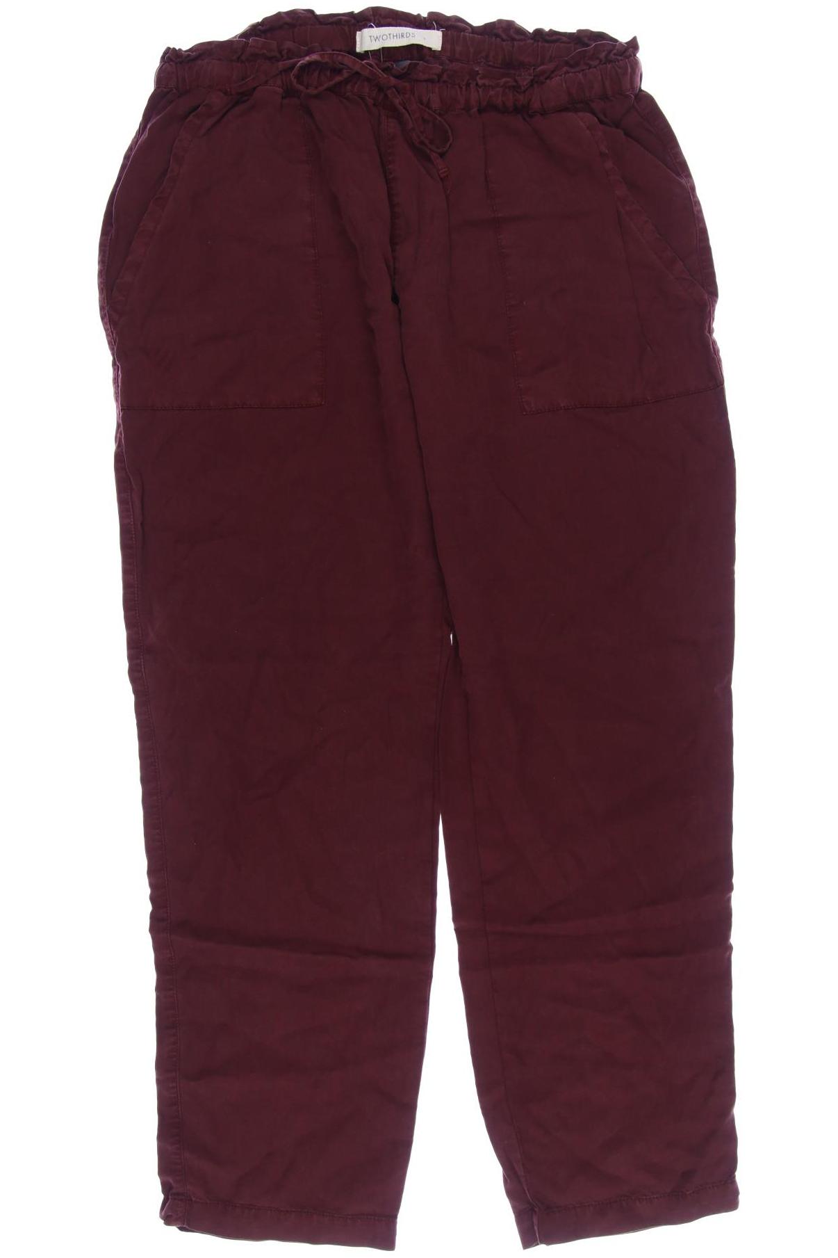 

TWOTHIRDS Damen Stoffhose, bordeaux