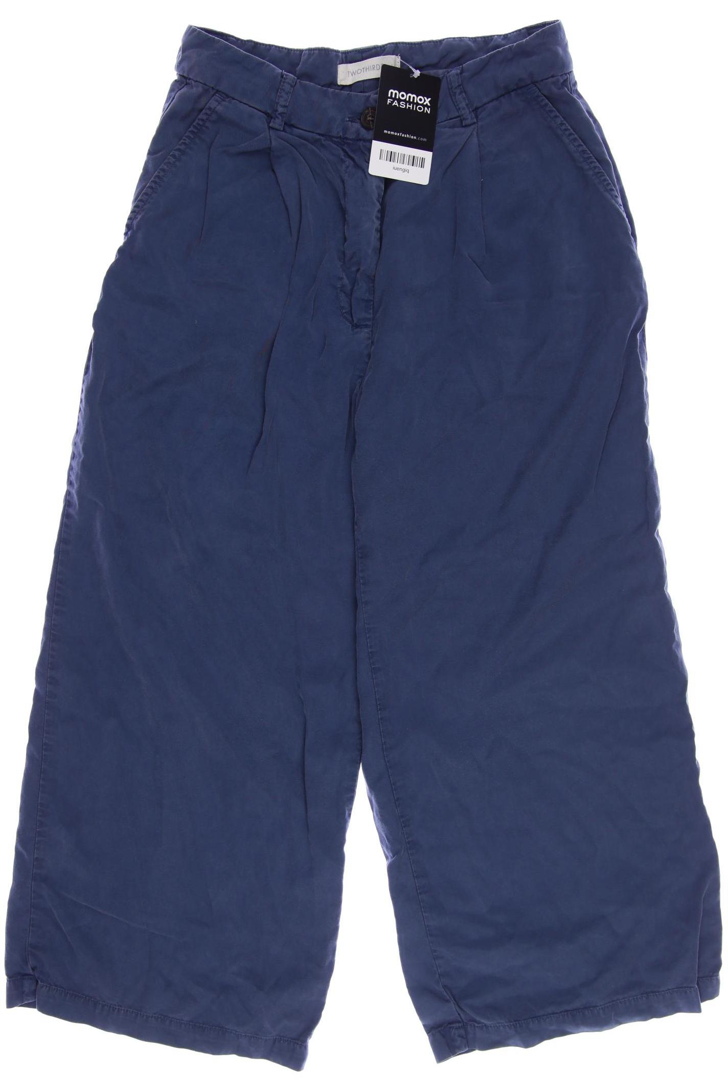 

Twothirds Damen Stoffhose, blau, Gr. 0