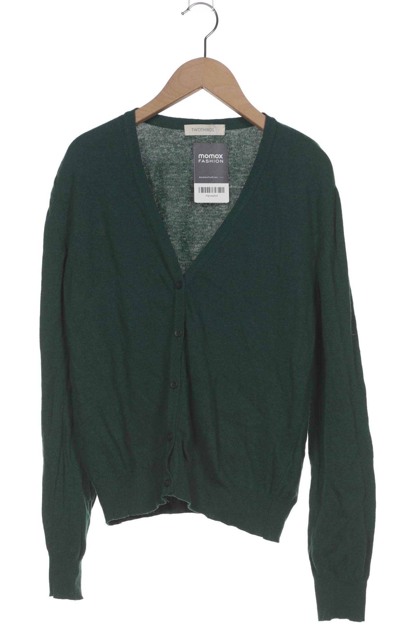 

Twothirds Damen Strickjacke, grün, Gr. 42