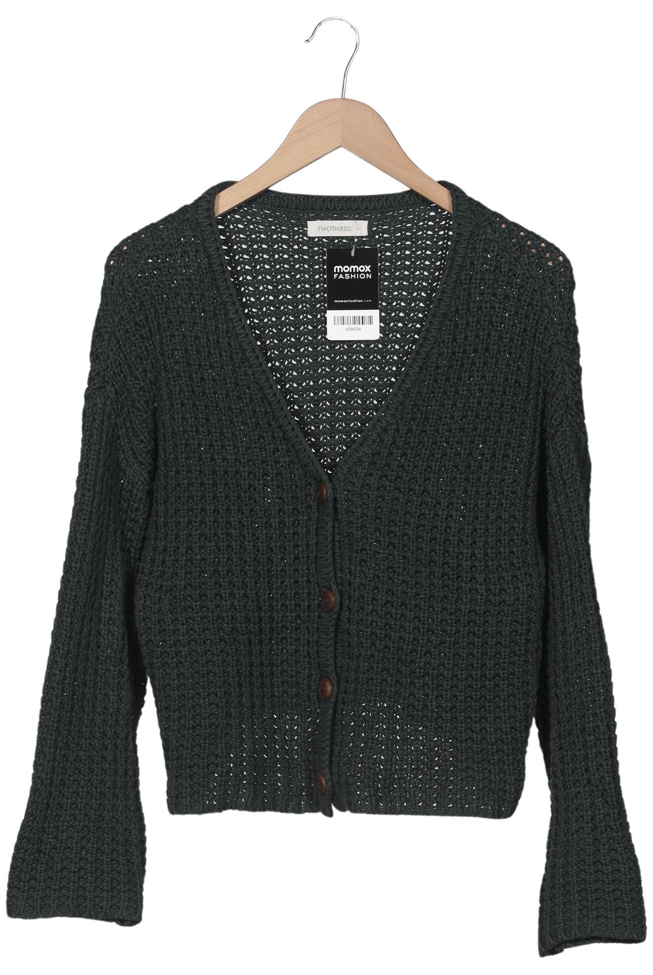 

Twothirds Damen Strickjacke, grün, Gr. 38