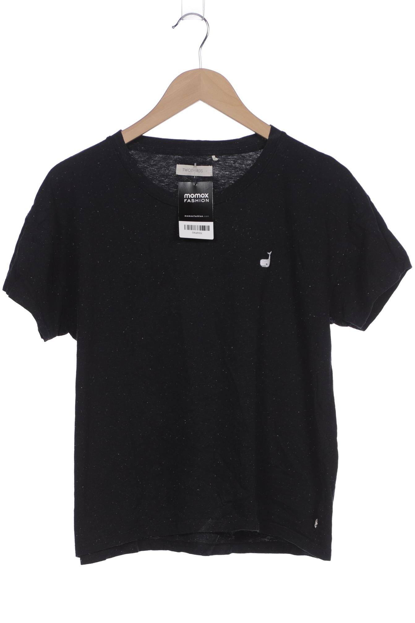 

Twothirds Damen T-Shirt, schwarz, Gr. 42