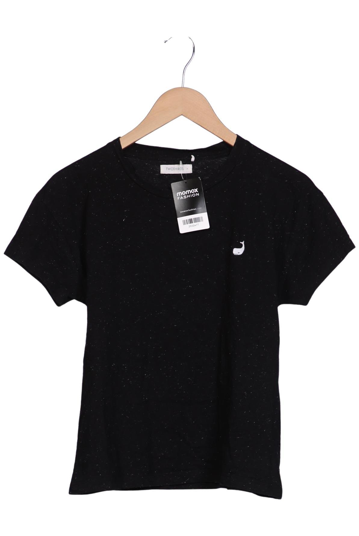 

Twothirds Damen T-Shirt, schwarz, Gr. 38