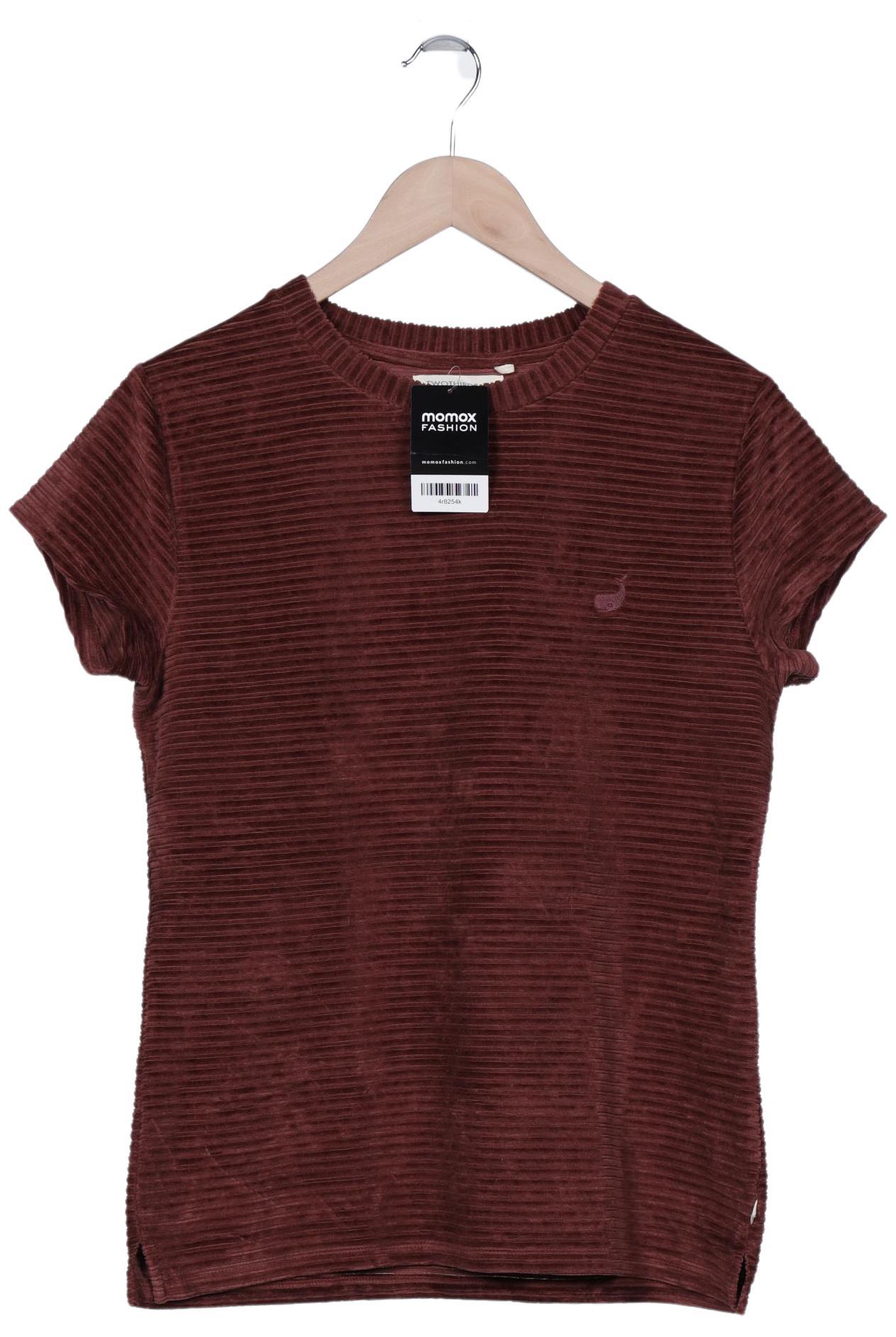 

Twothirds Damen T-Shirt, braun, Gr. 38