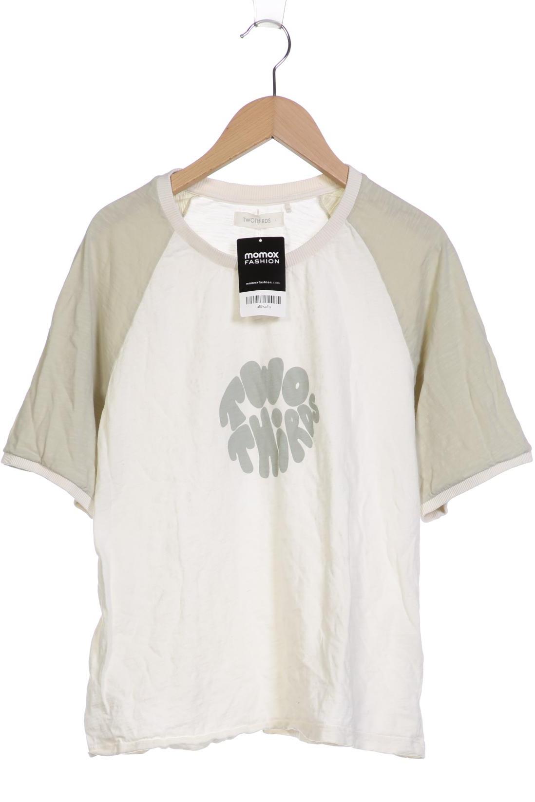 

Twothirds Damen T-Shirt, cremeweiß, Gr. 42