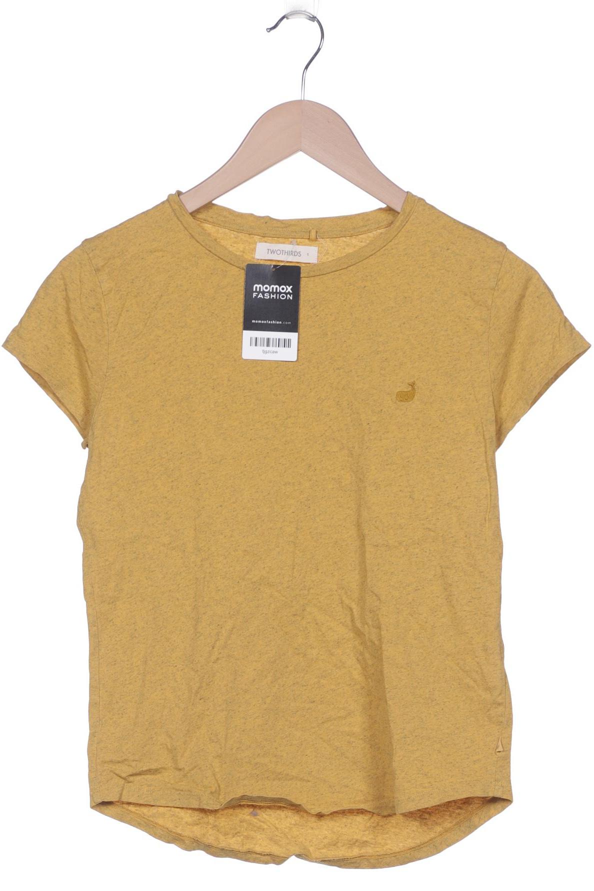 

Twothirds Damen T-Shirt, gelb, Gr. 36