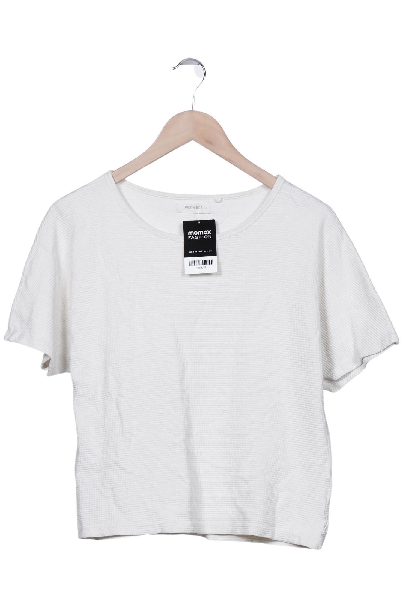 

Twothirds Damen T-Shirt, cremeweiß, Gr. 38