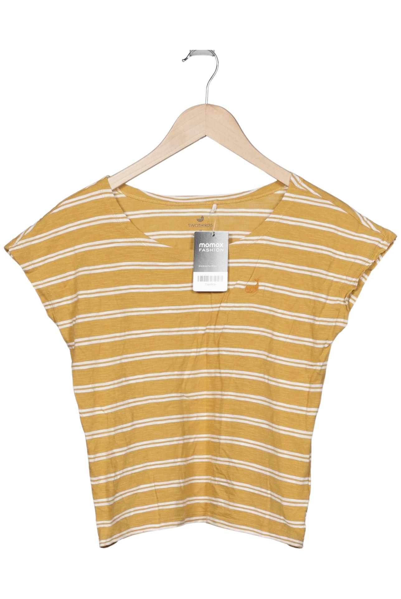 

Twothirds Damen T-Shirt, gelb, Gr. 34
