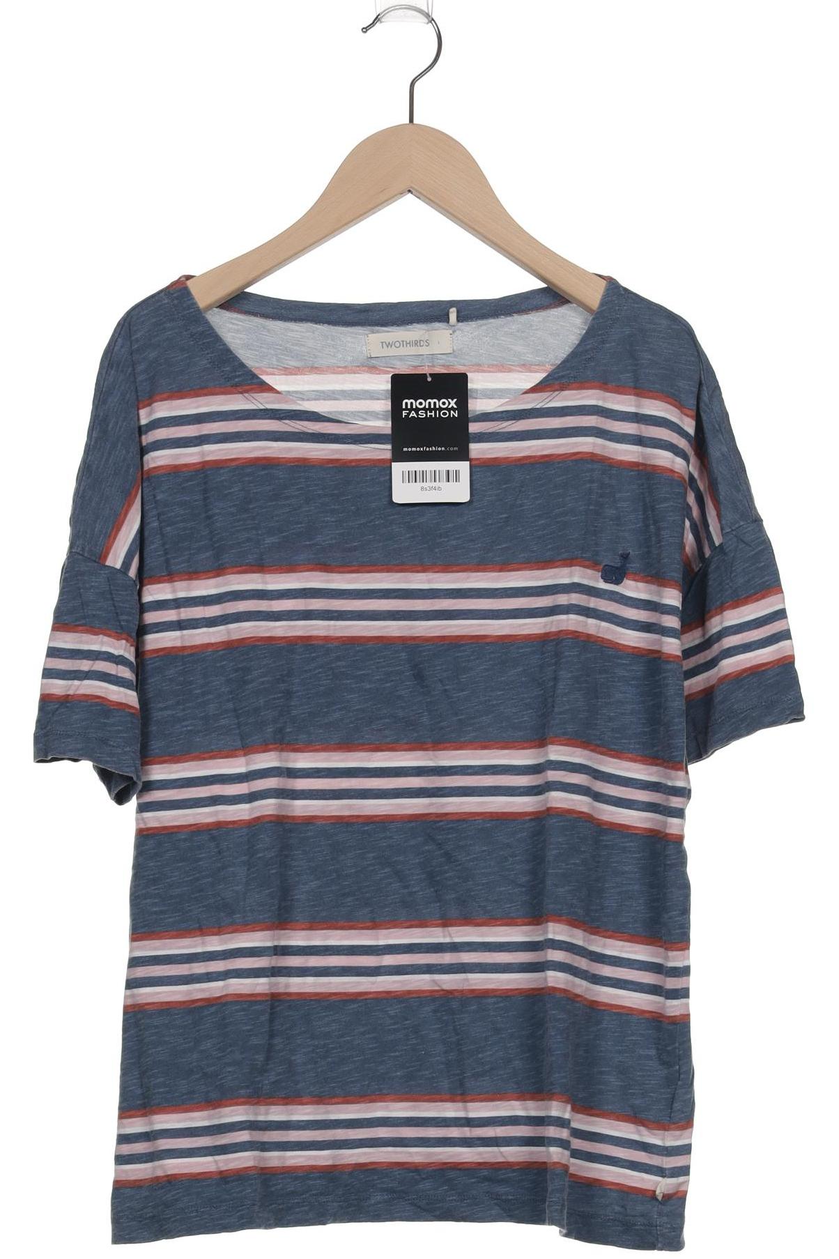 

Twothirds Damen T-Shirt, blau, Gr. 42