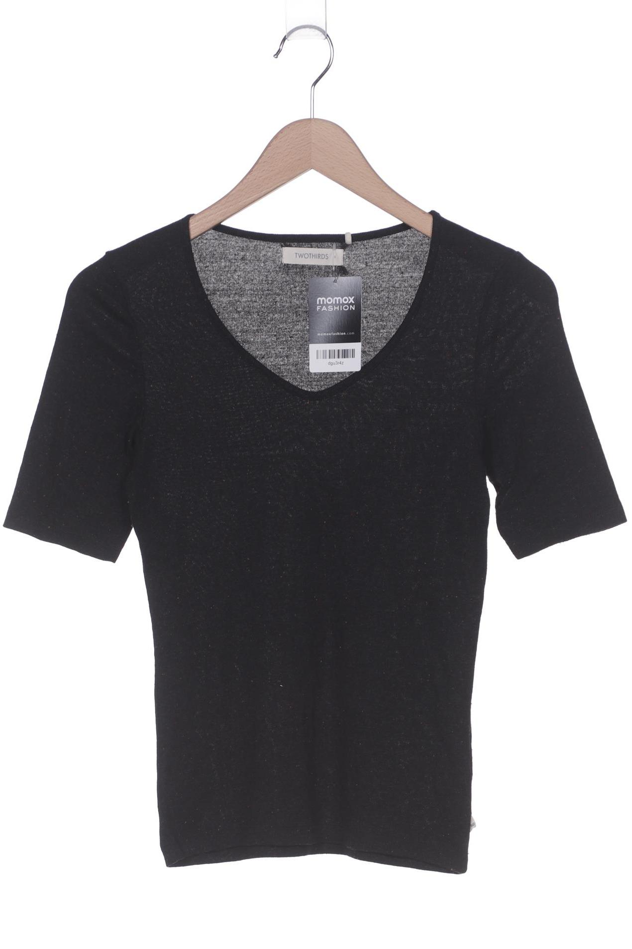 

Twothirds Damen T-Shirt, schwarz, Gr. 36