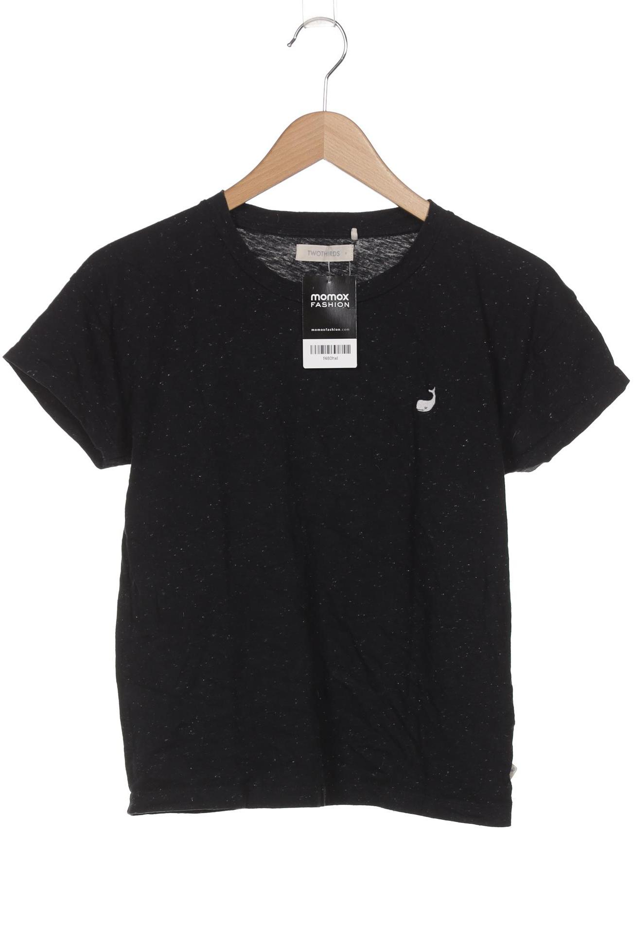 

Twothirds Damen T-Shirt, schwarz, Gr. 36
