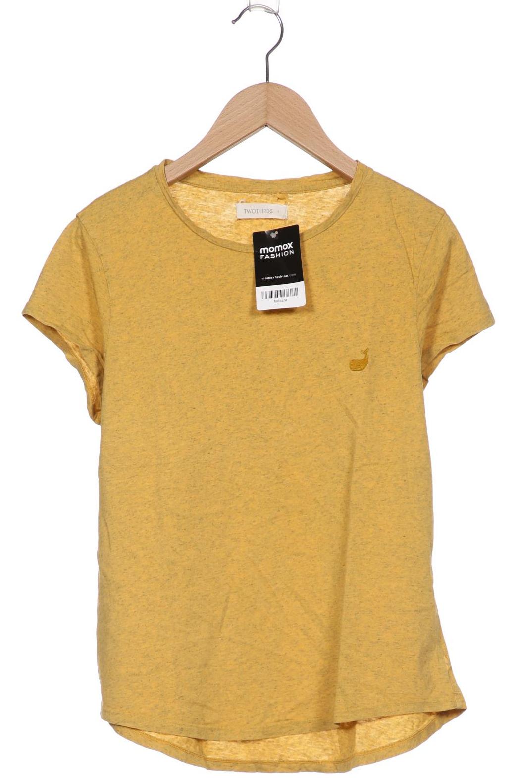 

TWOTHIRDS Damen T-Shirt, gelb