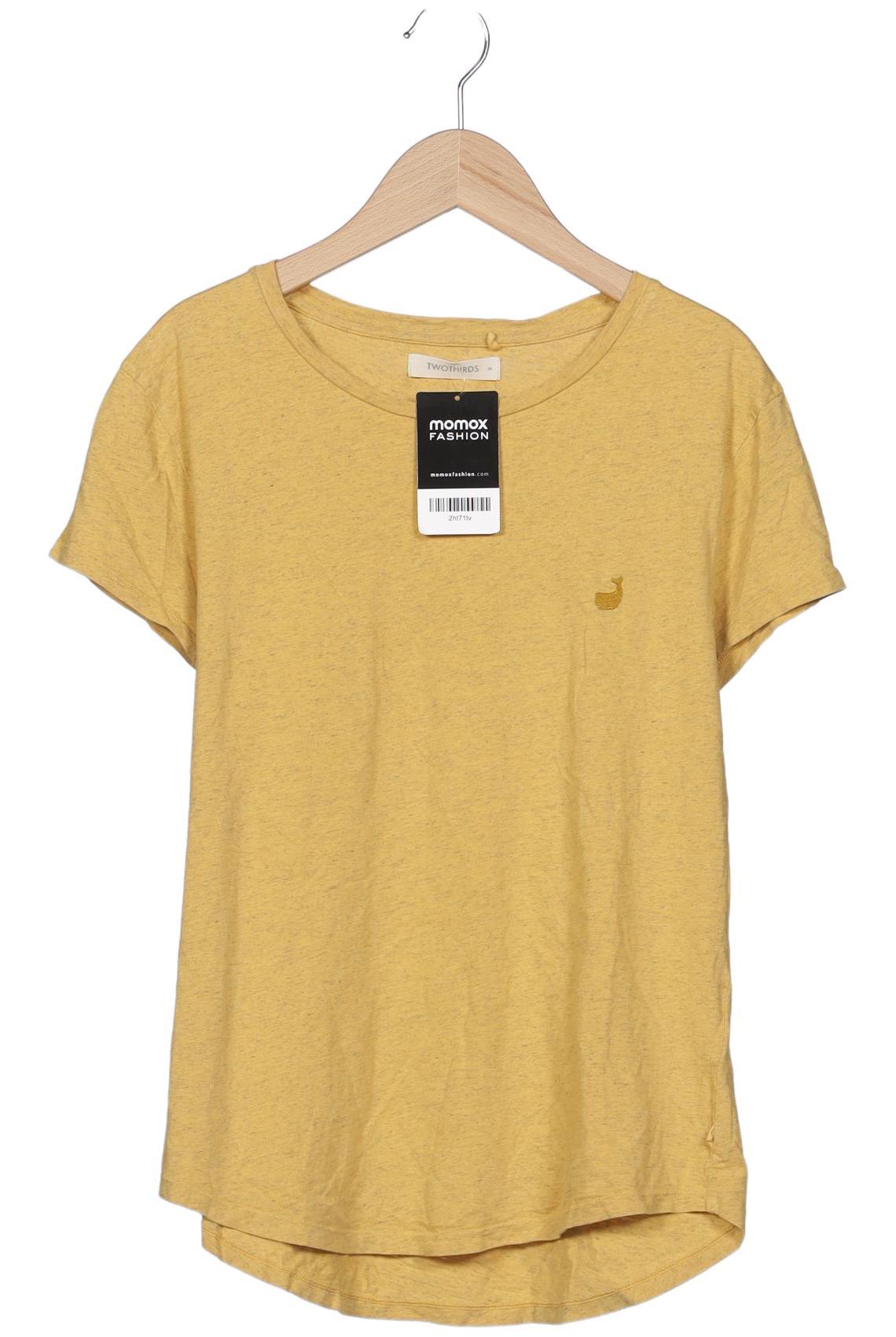

Twothirds Damen T-Shirt, gelb, Gr. 38