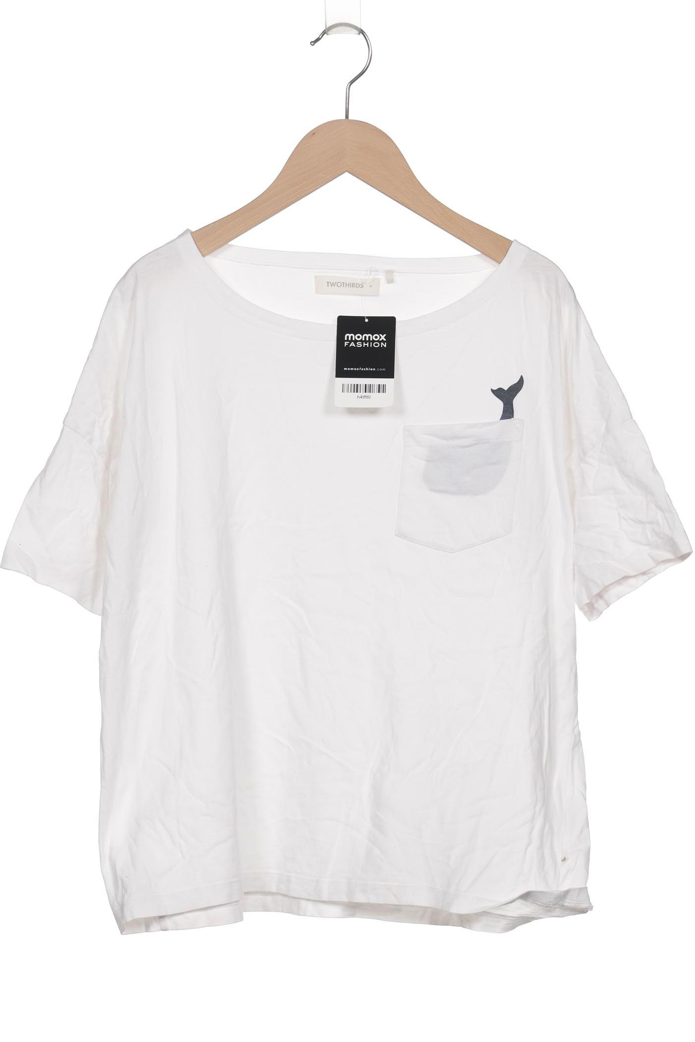 

Twothirds Damen T-Shirt, weiß, Gr. 38