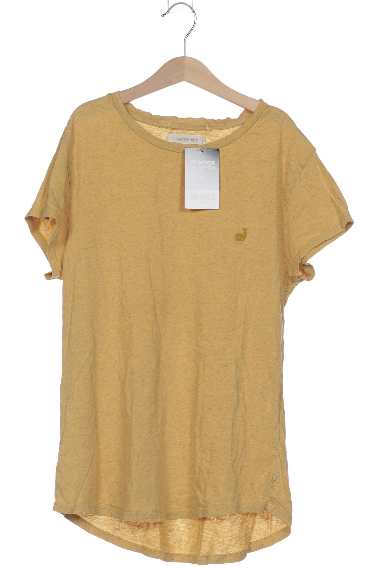 

Twothirds Damen T-Shirt, gelb, Gr. 36