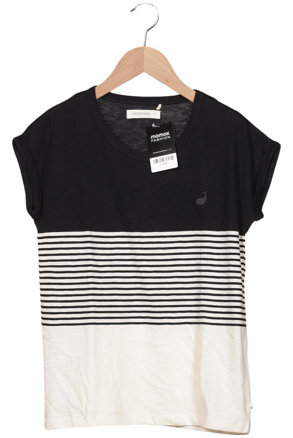 

Twothirds Damen T-Shirt, schwarz, Gr. 34