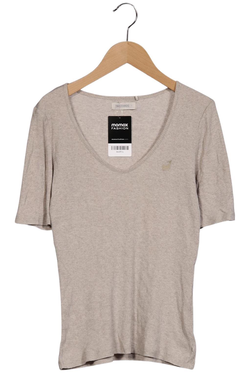 

Twothirds Damen T-Shirt, beige, Gr. 36