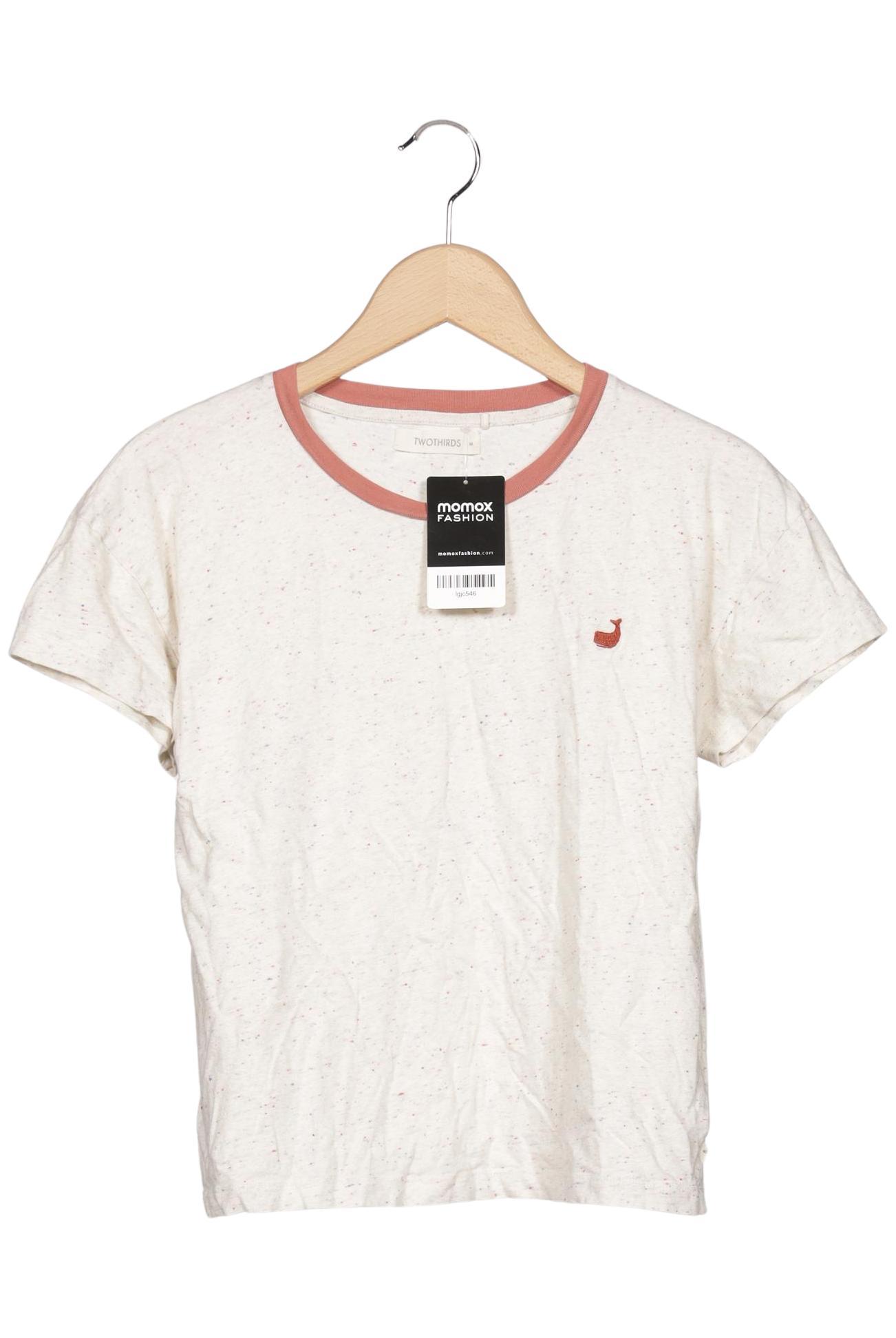 

Twothirds Damen T-Shirt, cremeweiß, Gr. 38