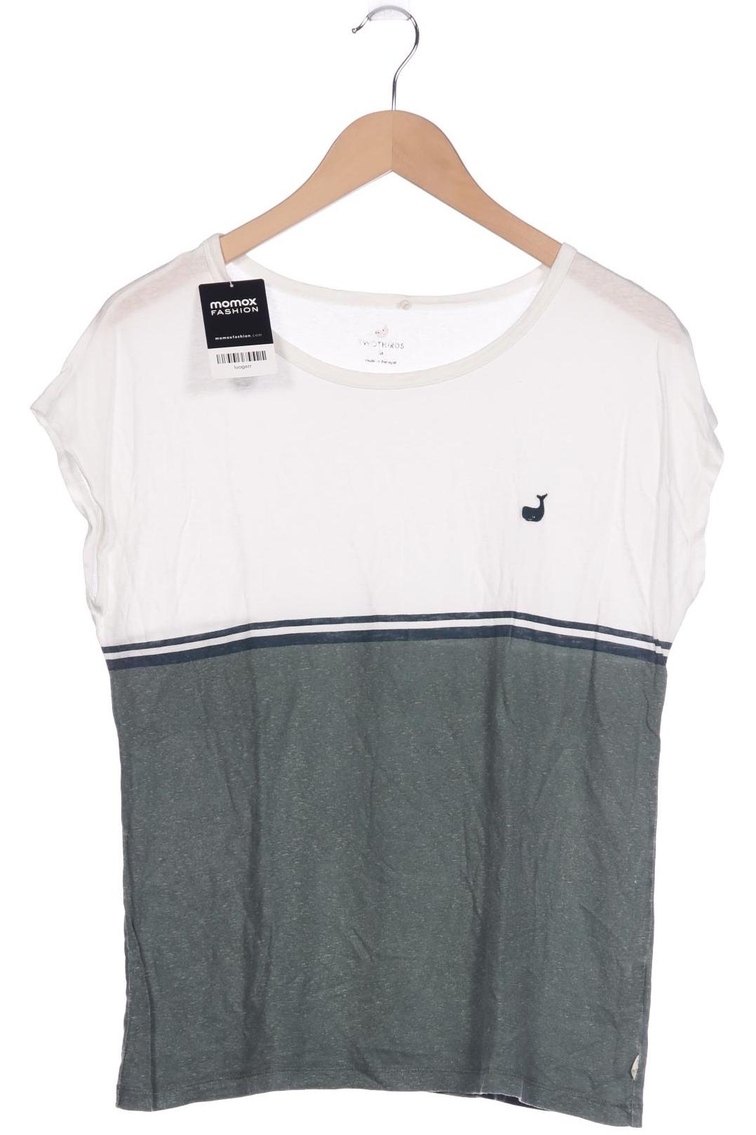 

Twothirds Damen T-Shirt, weiß, Gr. 38
