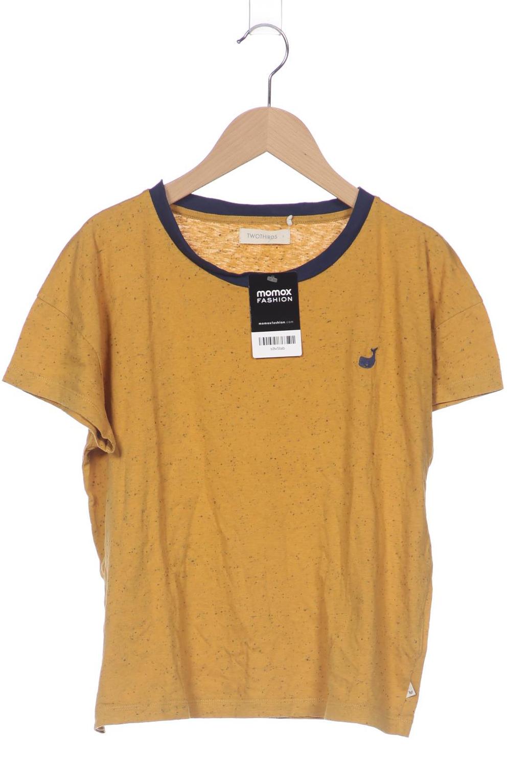 

Twothirds Damen T-Shirt, gelb, Gr. 36