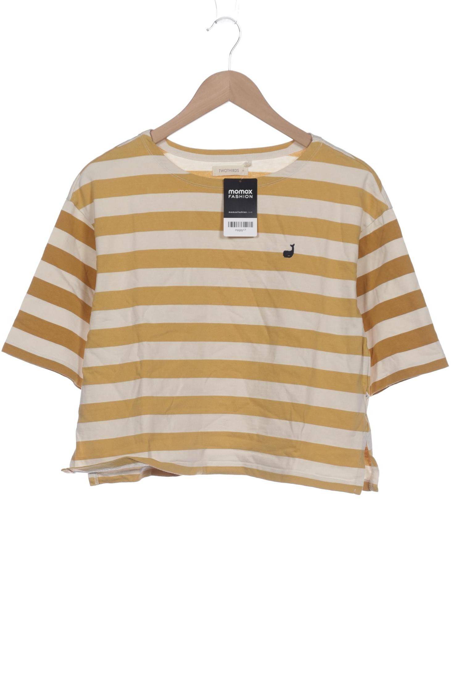 

Twothirds Damen T-Shirt, cremeweiß, Gr. 34