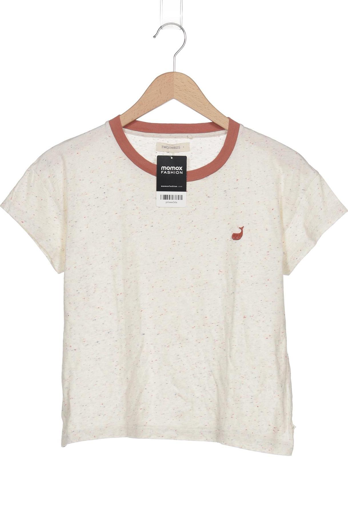 

Twothirds Damen T-Shirt, cremeweiß, Gr. 36