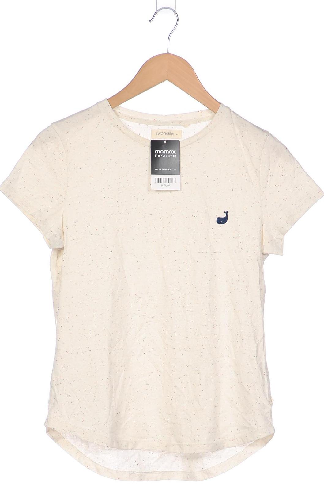 

Twothirds Damen T-Shirt, cremeweiß, Gr. 38