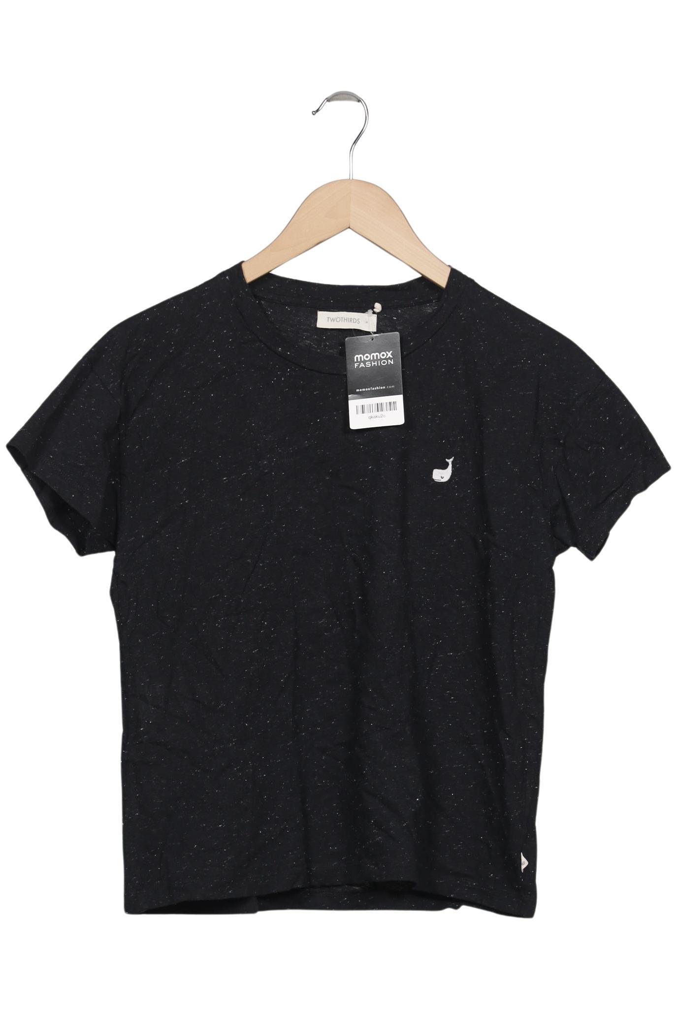 

Twothirds Damen T-Shirt, schwarz, Gr. 38