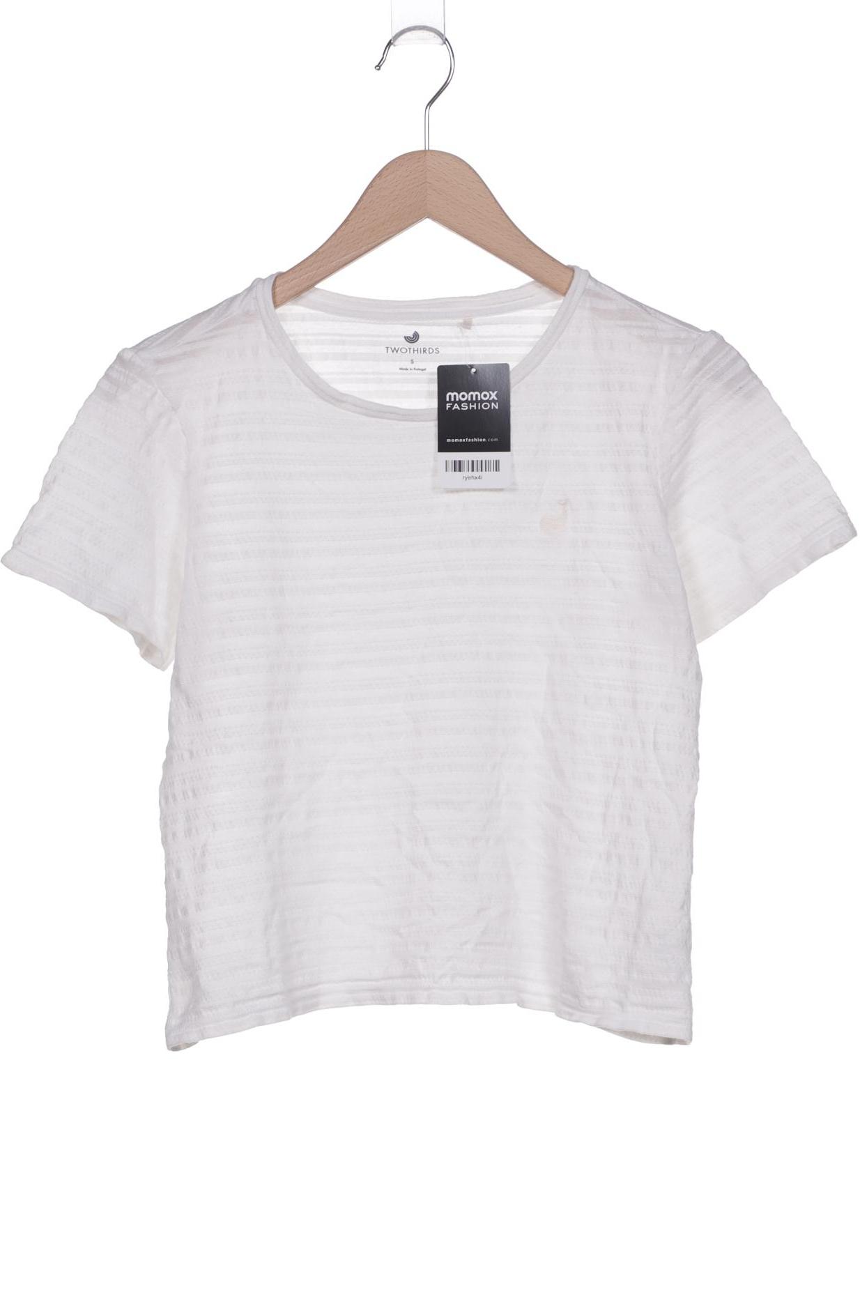 

Twothirds Damen T-Shirt, weiß, Gr. 36