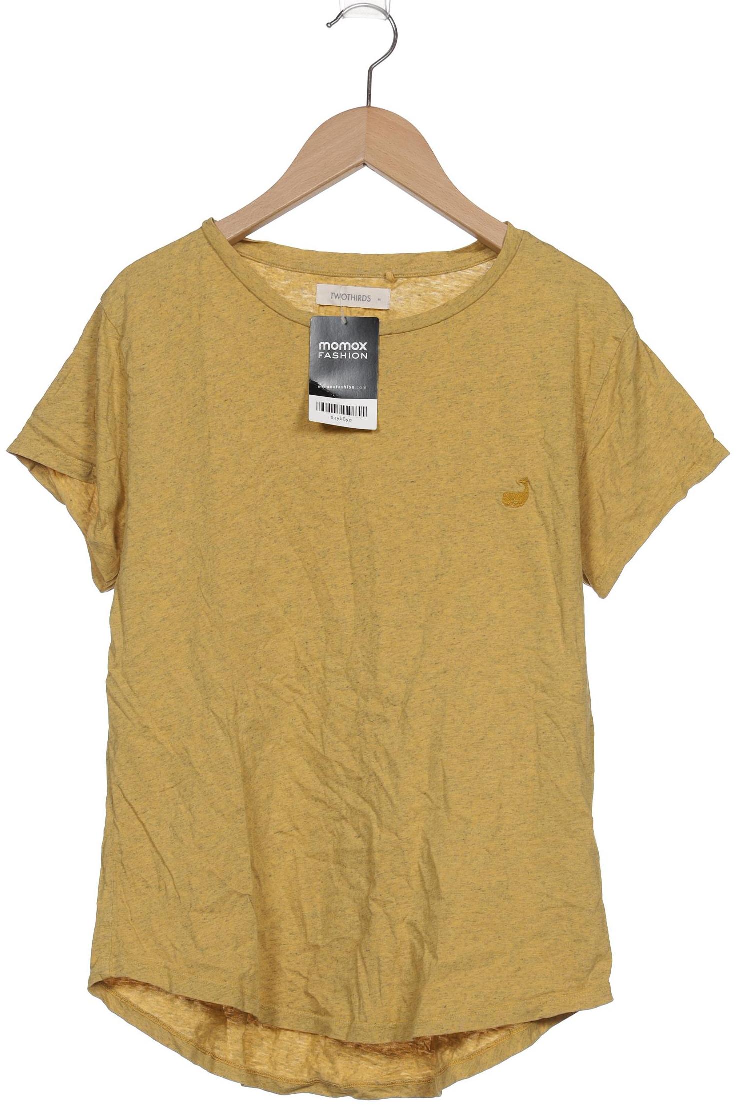 

Twothirds Damen T-Shirt, gelb, Gr. 38