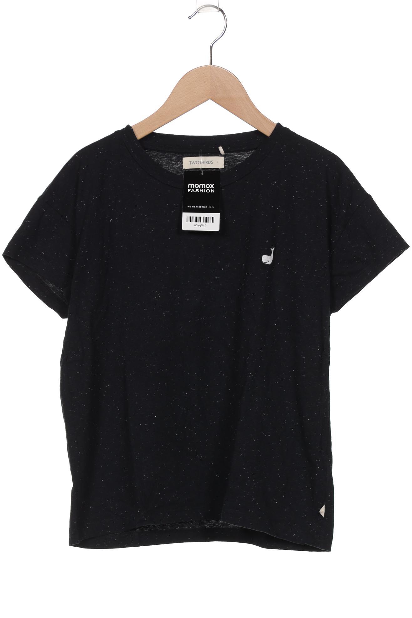 

Twothirds Damen T-Shirt, schwarz, Gr. 36
