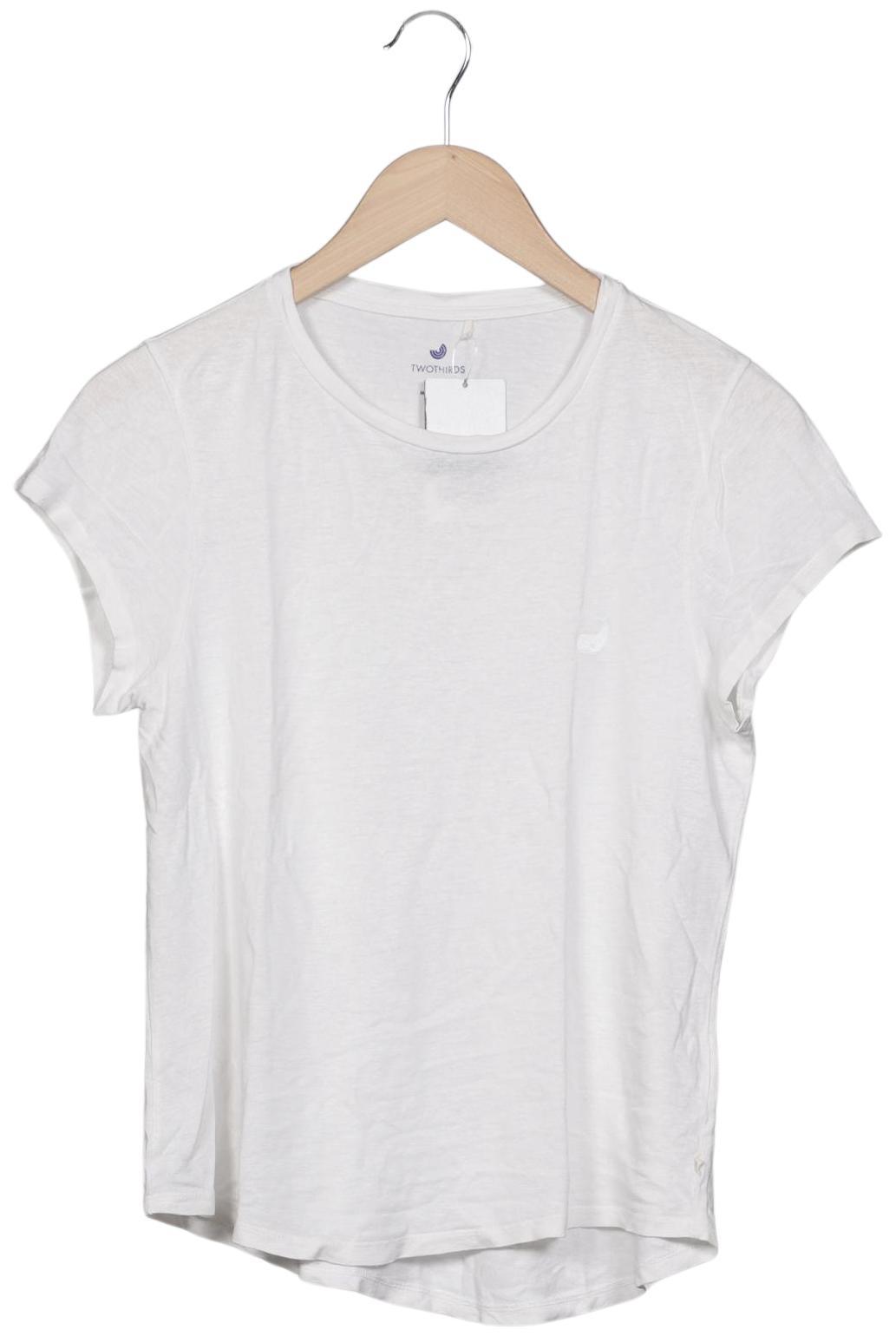 

Twothirds Damen T-Shirt, cremeweiß, Gr. 38