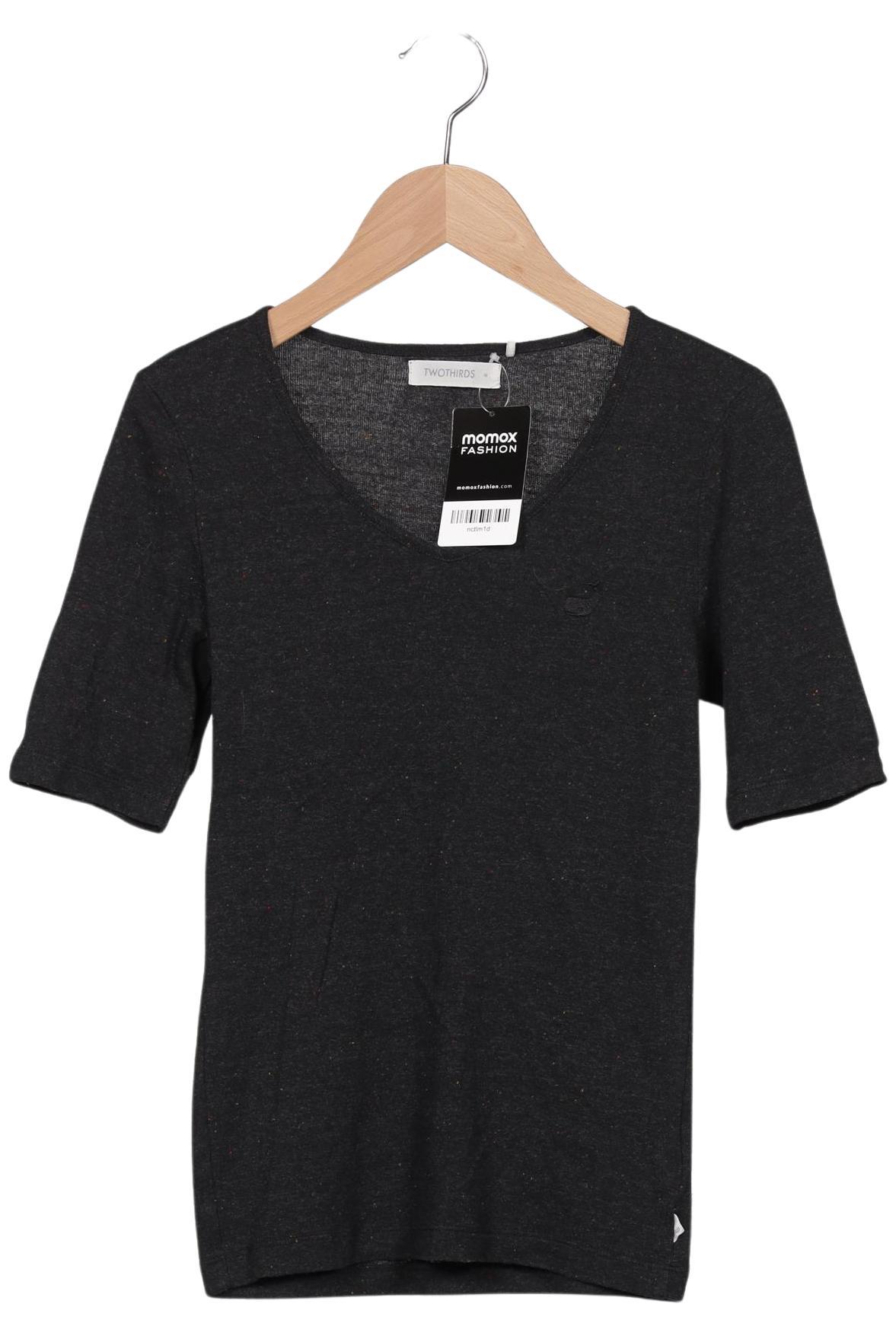 

Twothirds Damen T-Shirt, schwarz, Gr. 38