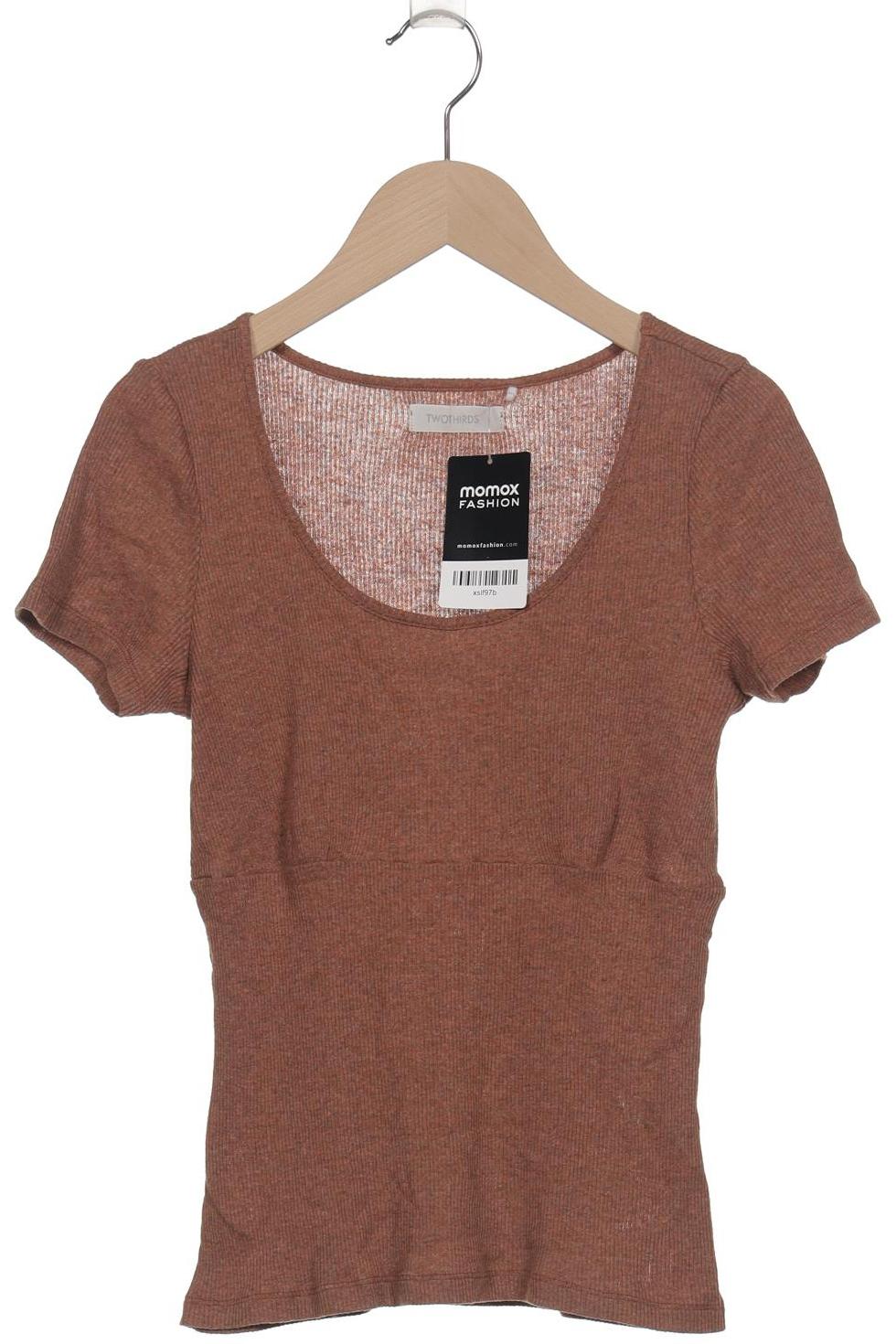 

Twothirds Damen T-Shirt, braun, Gr. 36