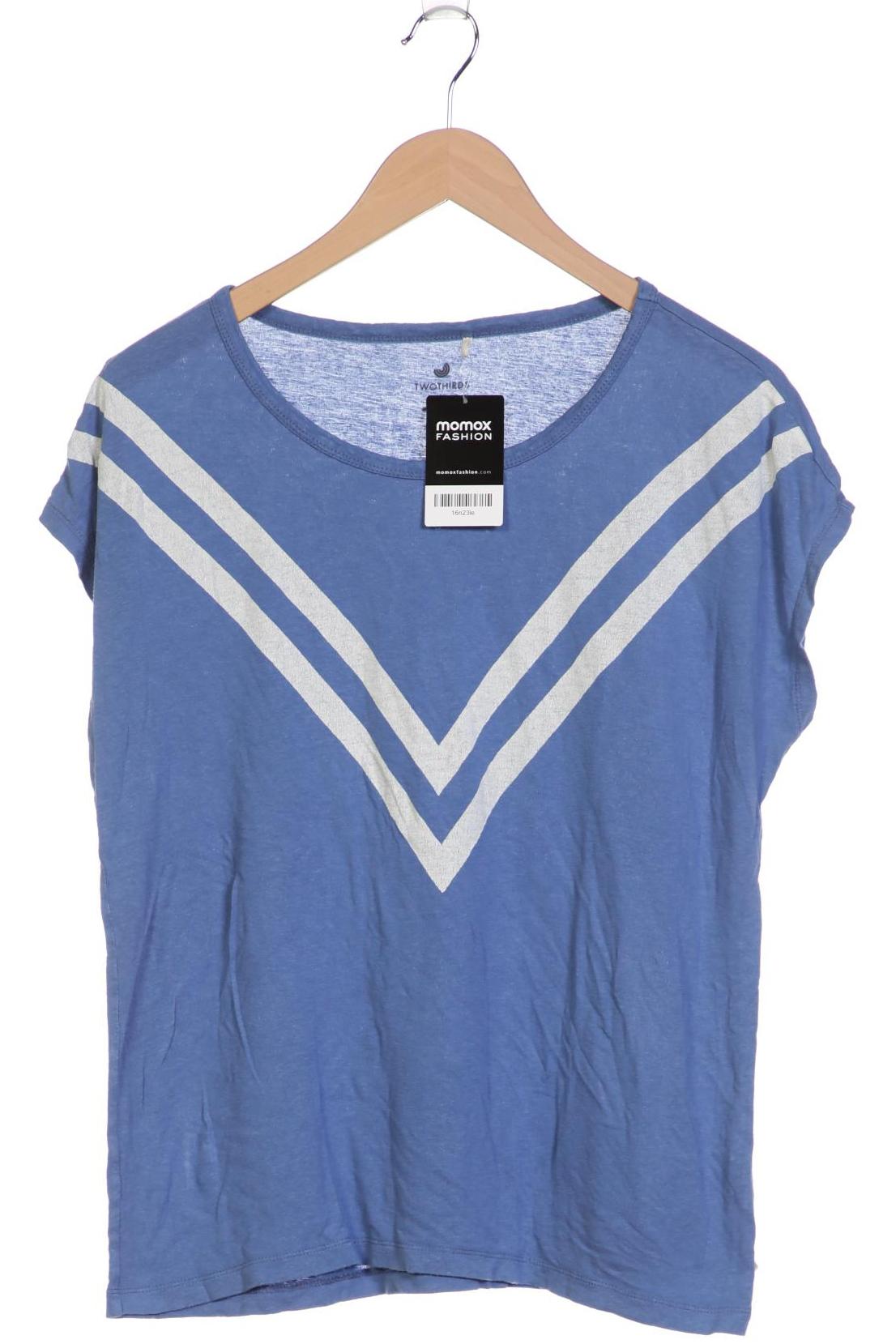 

Twothirds Damen T-Shirt, blau, Gr. 42