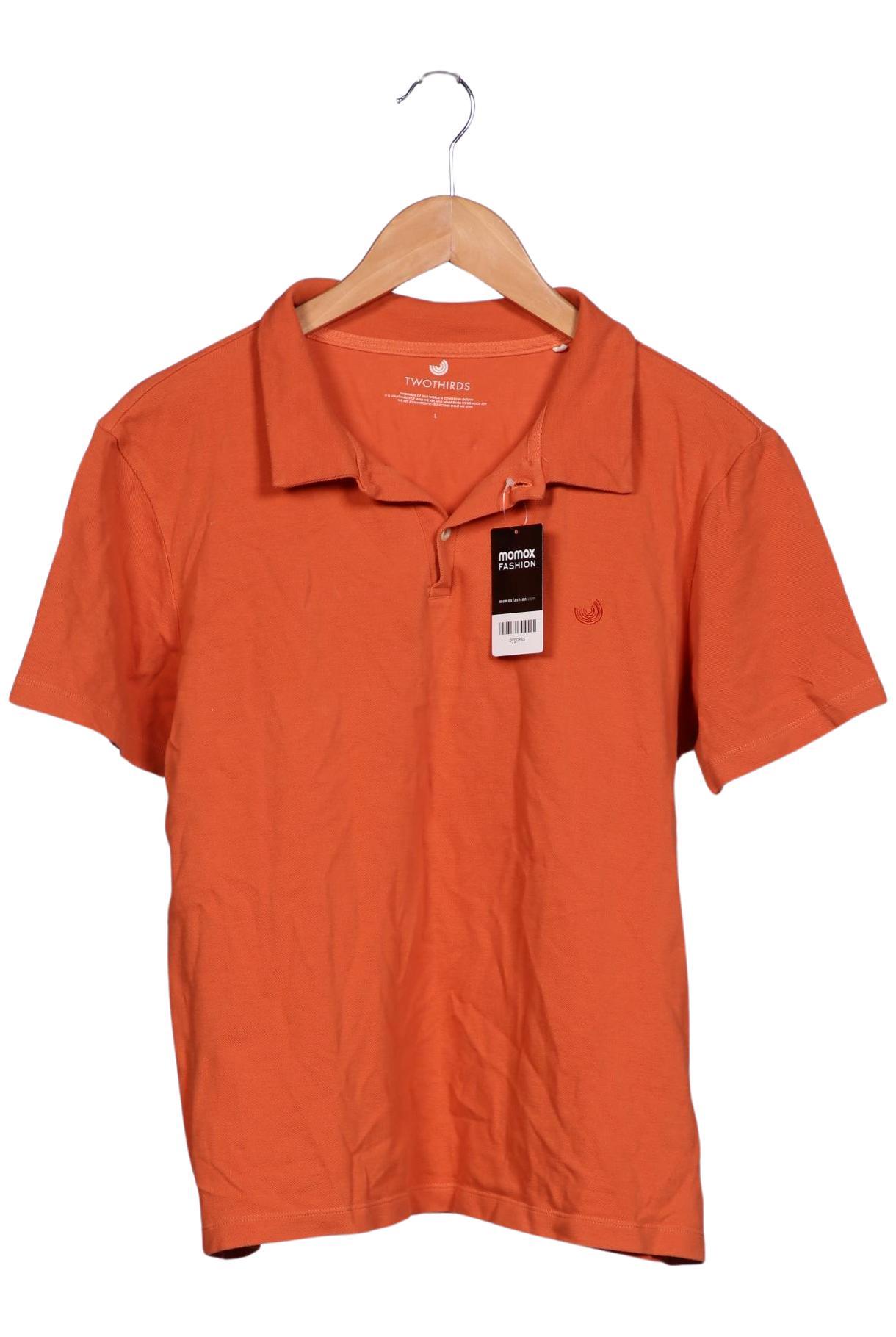 Thumbnail - Twothirds Herren Poloshirt, orange, Gr. 52