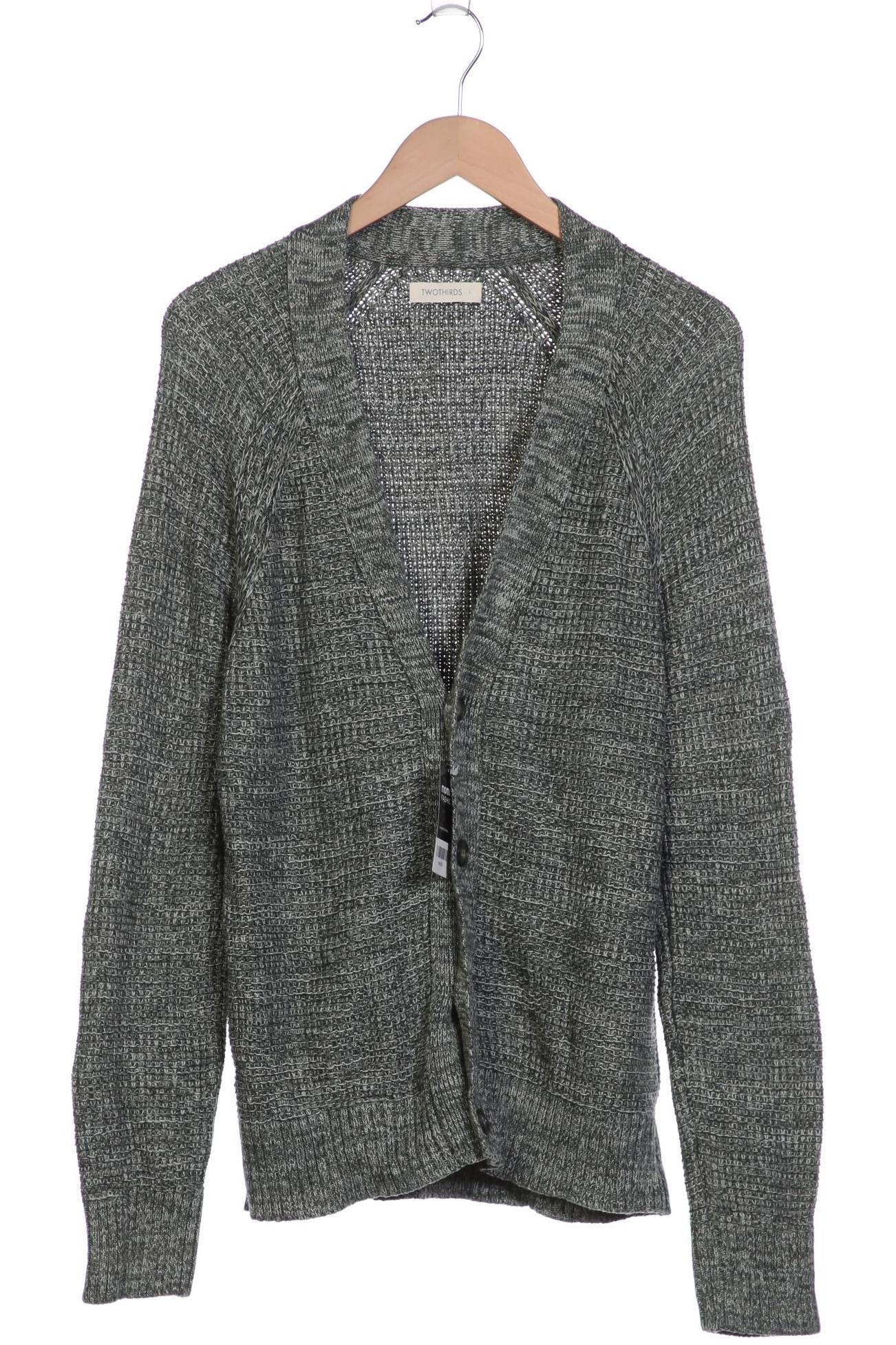 

TWOTHIRDS Herren Strickjacke, grün