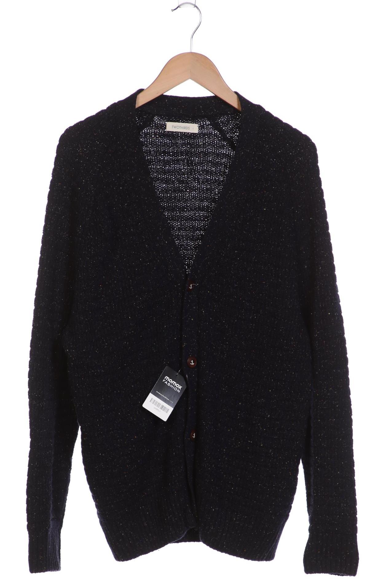 

Twothirds Herren Strickjacke, marineblau, Gr. 52