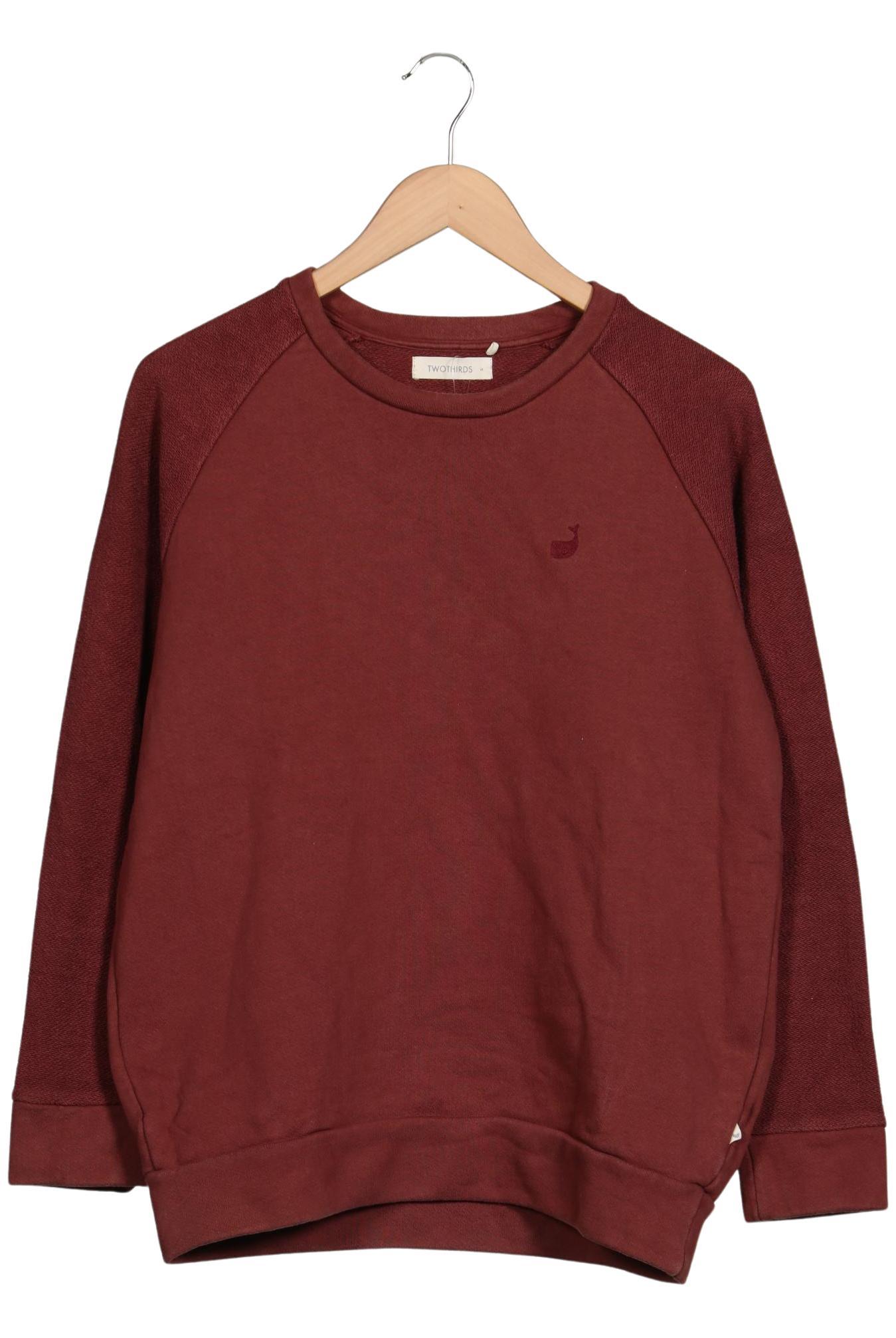 

Twothirds Herren Sweatshirt, bordeaux, Gr. 48