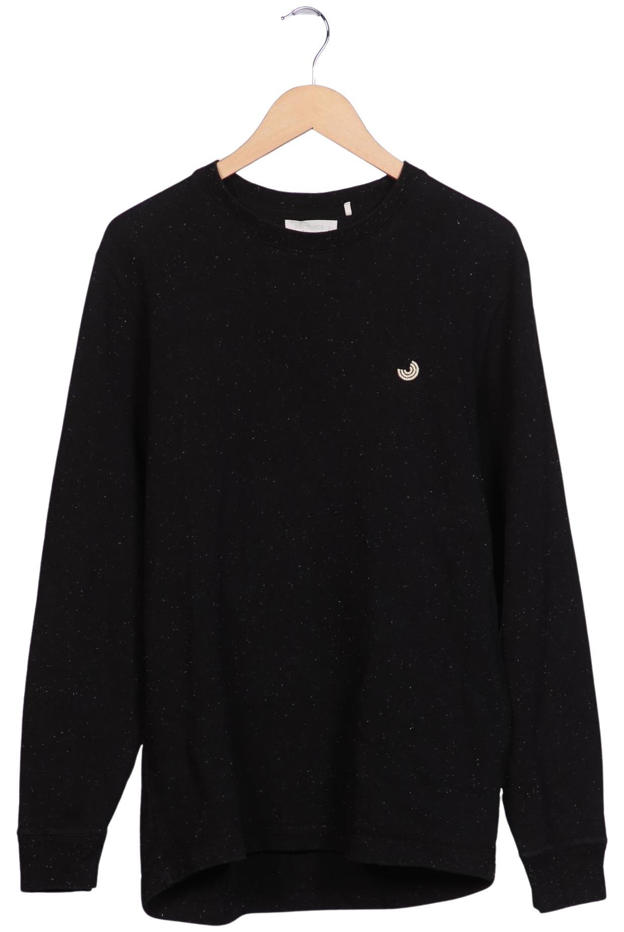 

Twothirds Herren Sweatshirt, schwarz, Gr. 46
