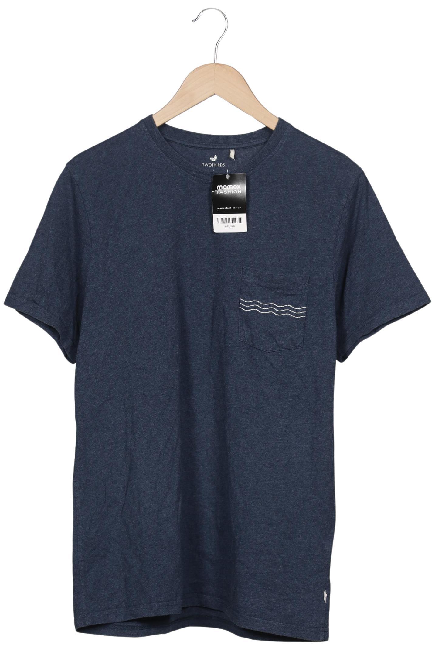 

Twothirds Herren T-Shirt, marineblau, Gr. 52