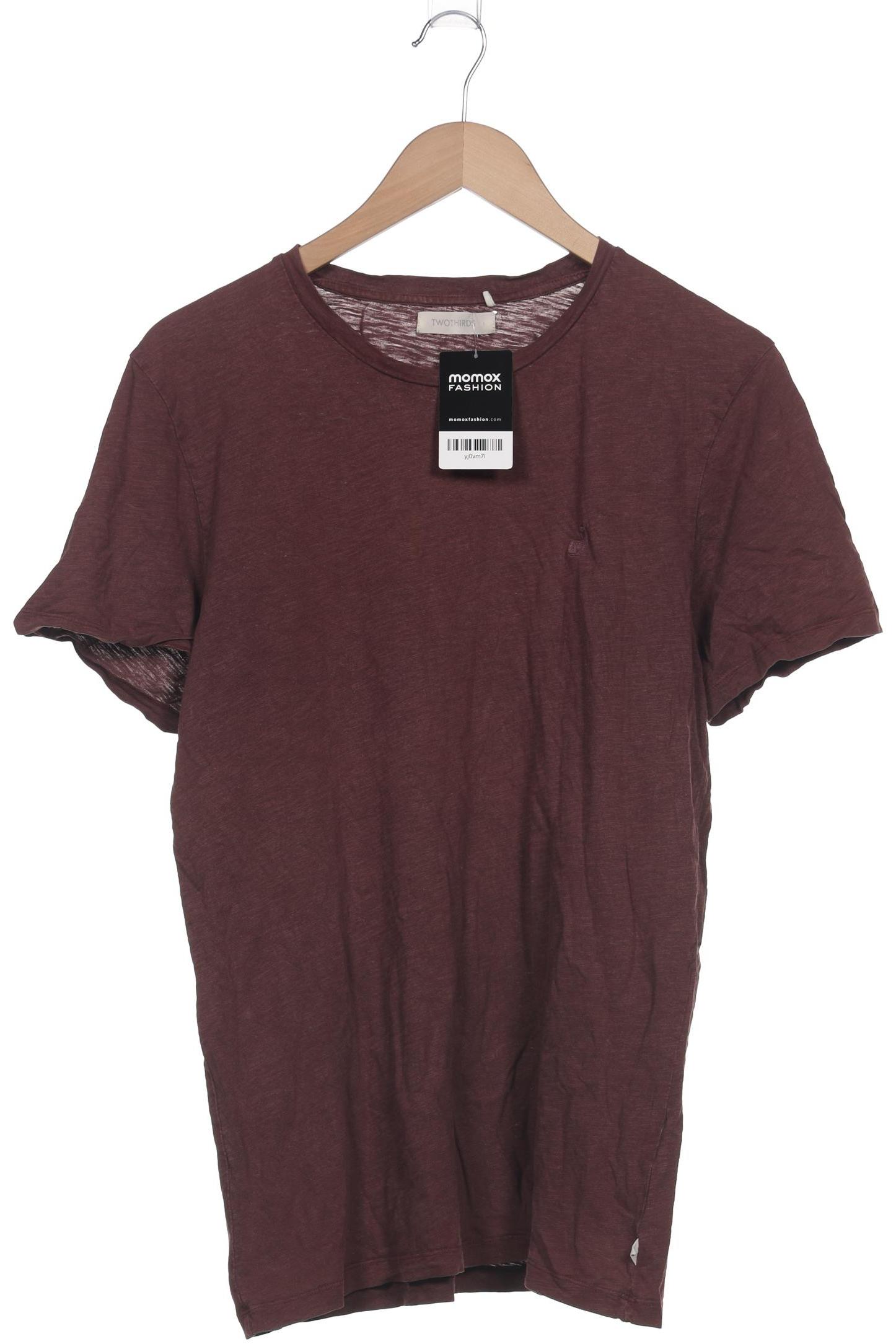 

Twothirds Herren T-Shirt, bordeaux, Gr. 52