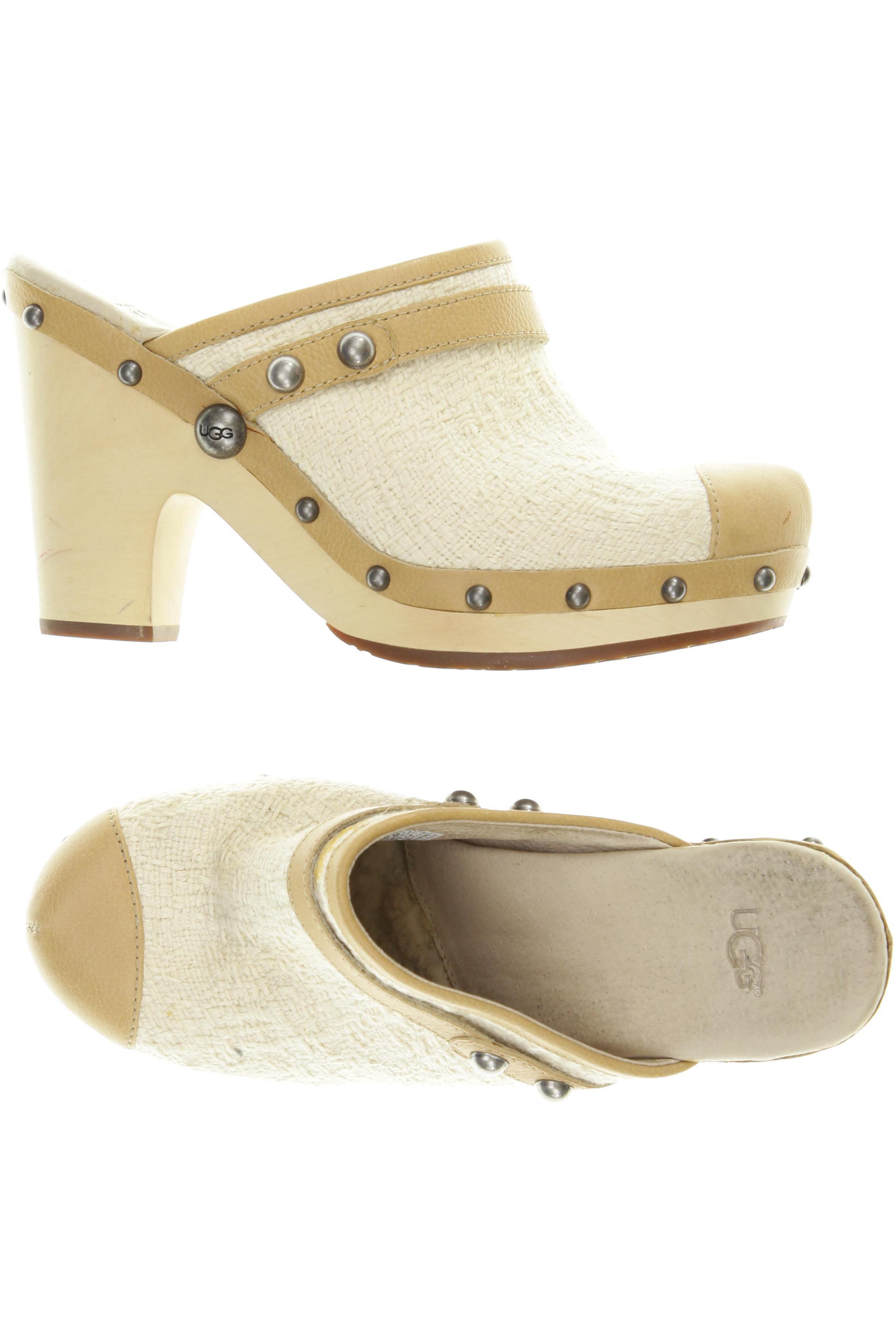 

UGG Damen Sandale, beige, Gr. 38