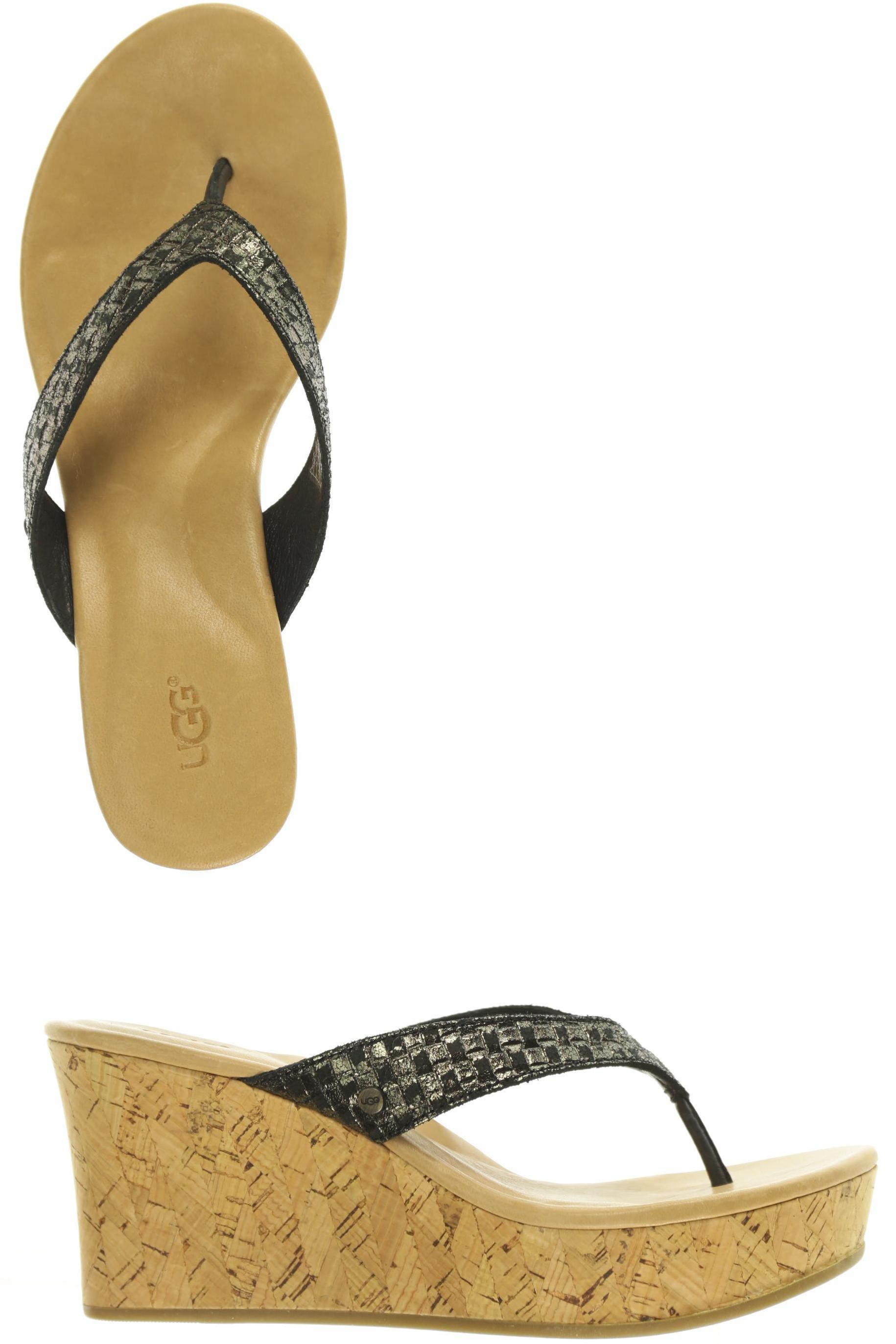 

UGG Damen Sandale, schwarz, Gr. 38