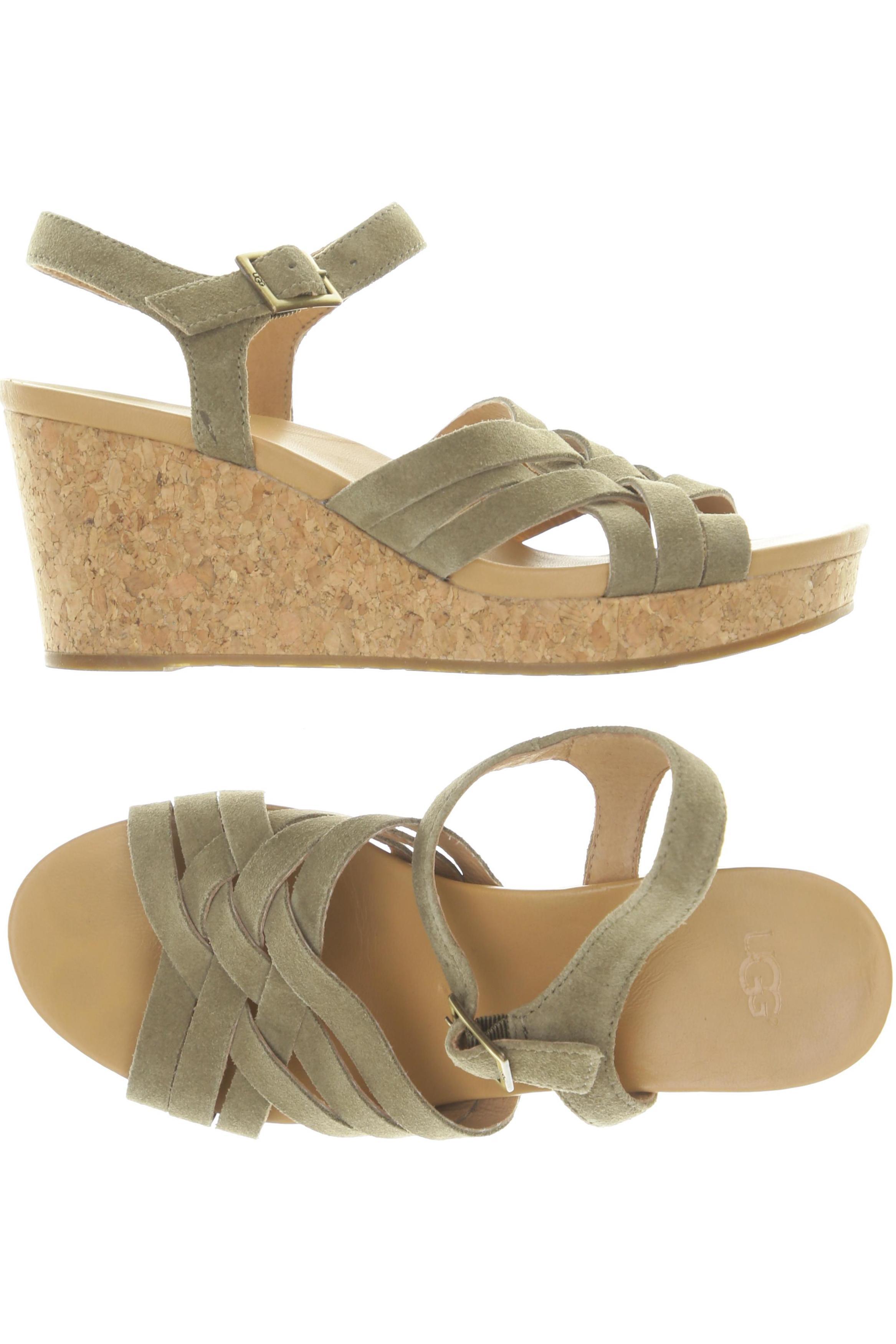 

UGG Damen Sandale, grün, Gr. 38