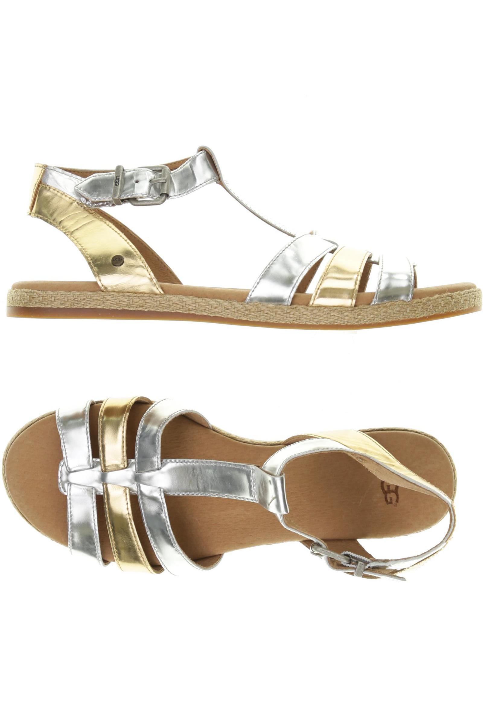 

UGG Damen Sandale, grau, Gr. 38