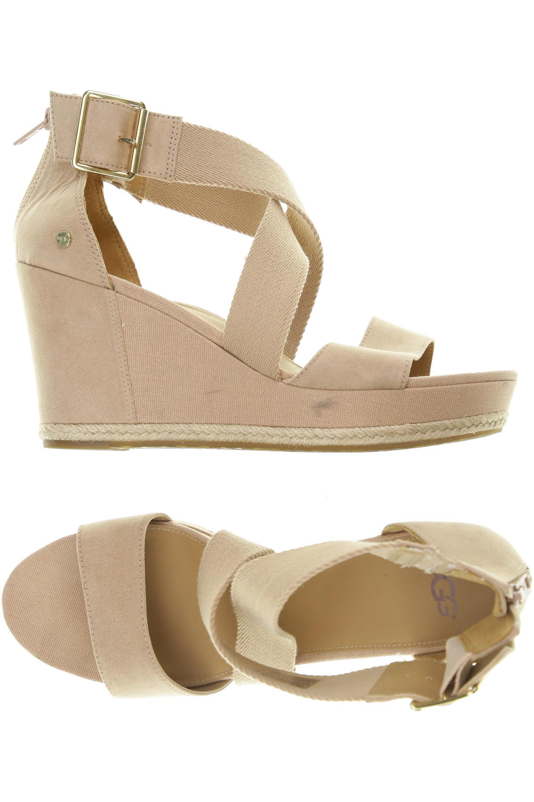 

UGG Damen Sandale, beige, Gr. 42
