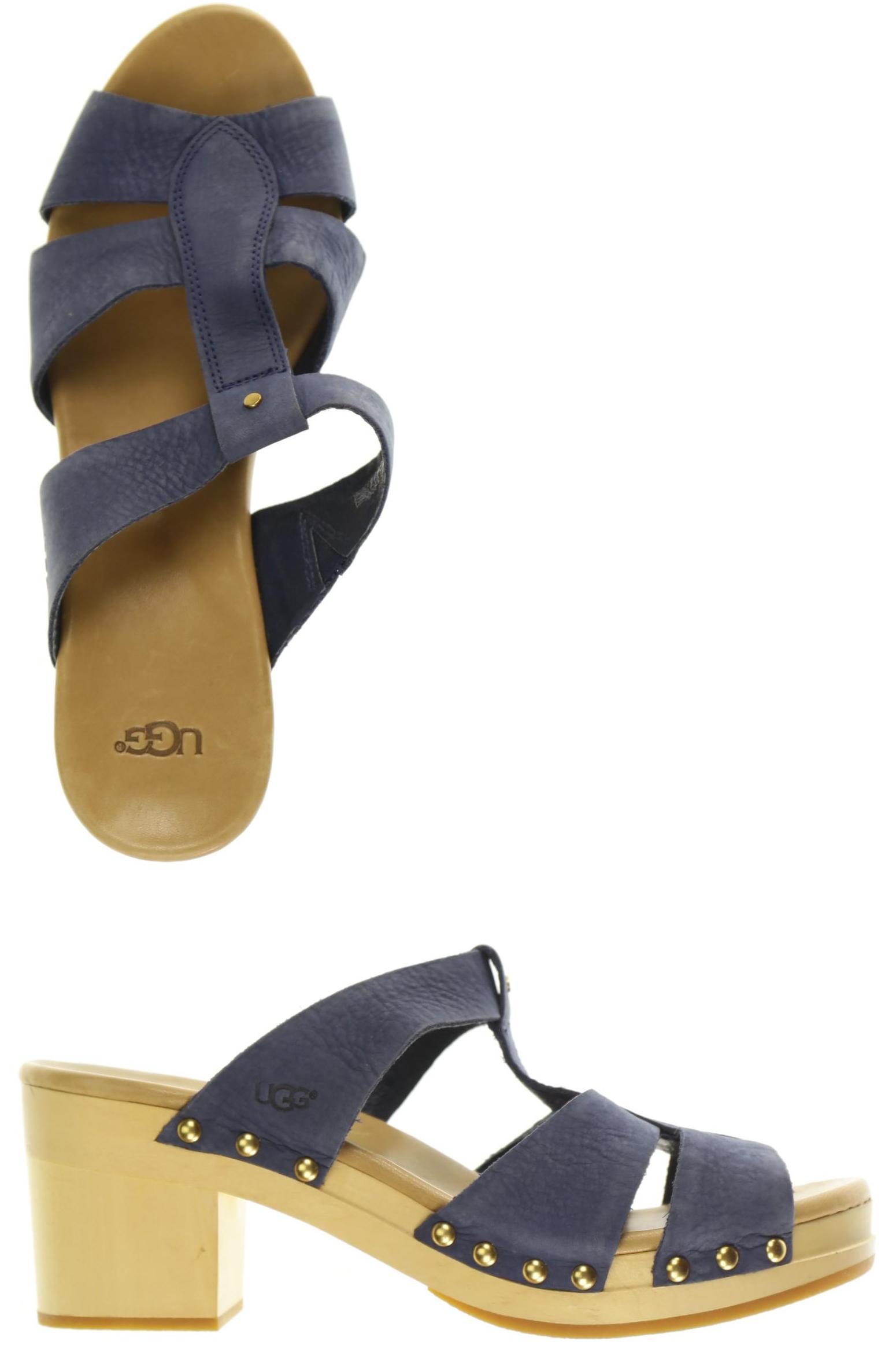 

UGG Damen Sandale, blau, Gr. 40