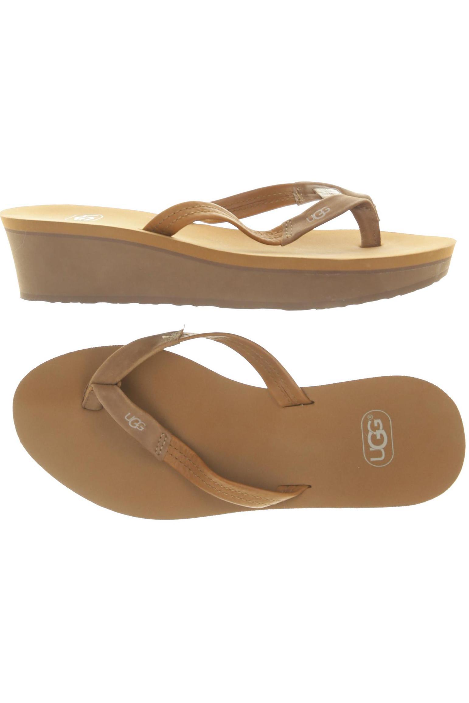 

UGG Damen Sandale, braun, Gr. 6